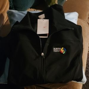 NWT Nike baseball jacket Fit dry L Women S